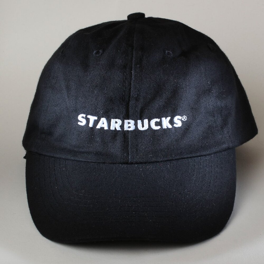 Starbucks Employee Hat Womens OS Black Coffee Barista Cap